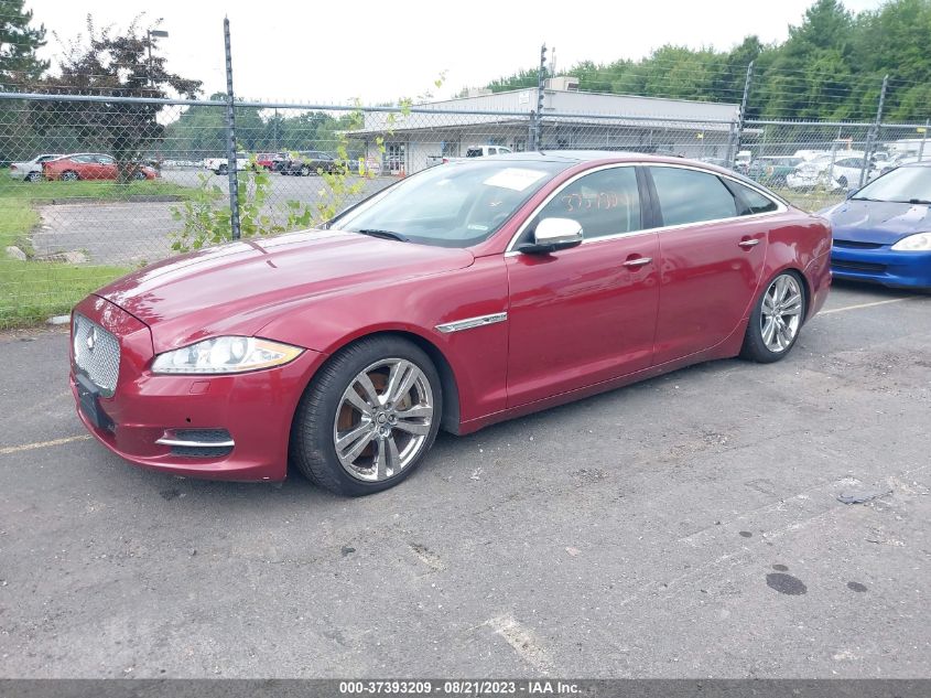 2013 JAGUAR XJ XJL PORTFOLIO SAJWJ2GD9D8V49071