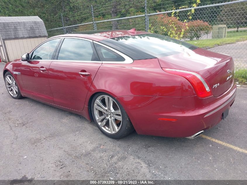 2013 JAGUAR XJ XJL PORTFOLIO SAJWJ2GD9D8V49071