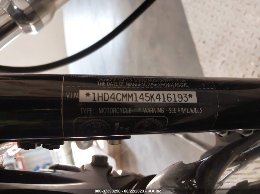 2005 HARLEY-DAVIDSON XL883 L - 1HD4CMM145K416193