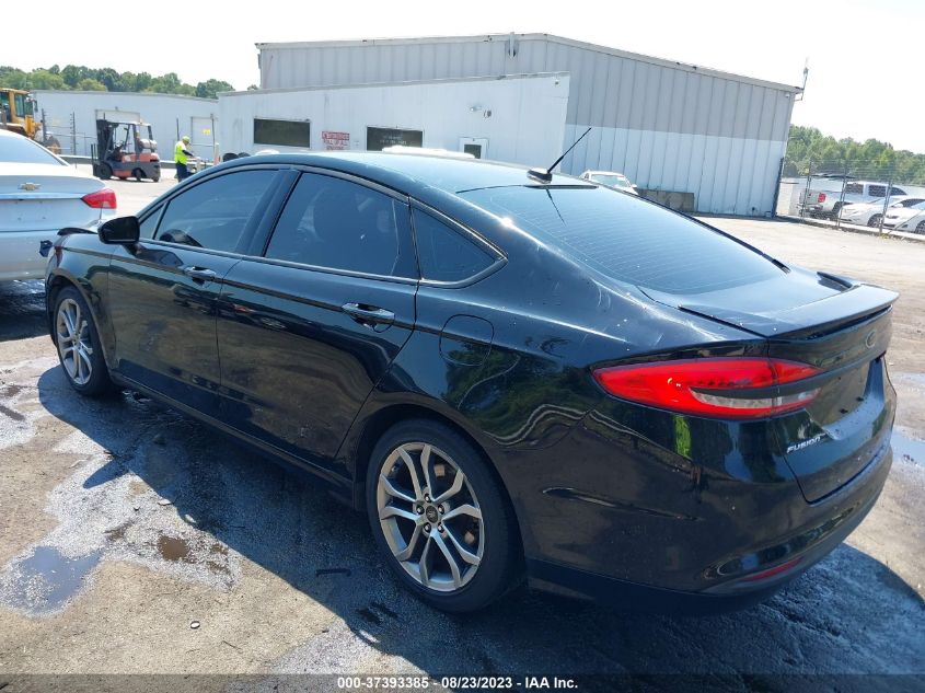 2017 FORD FUSION S - 3FA6P0G77HR226482