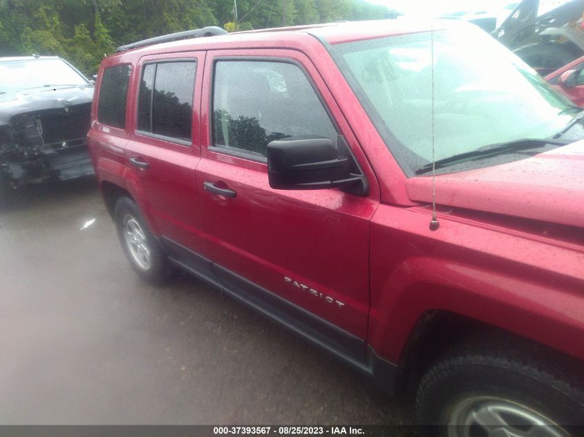 2014 JEEP PATRIOT SPORT - 1C4NJPBA2ED513560
