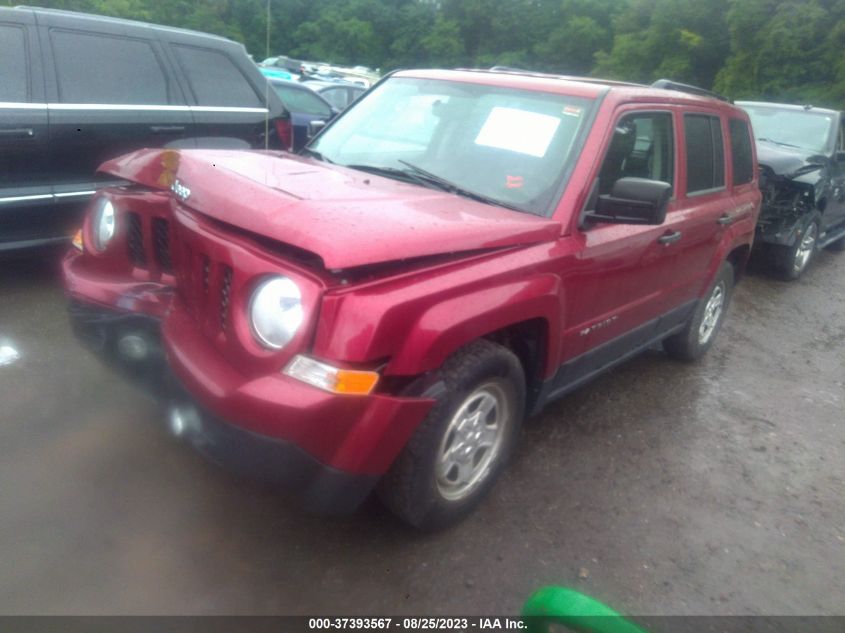 2014 JEEP PATRIOT SPORT - 1C4NJPBA2ED513560