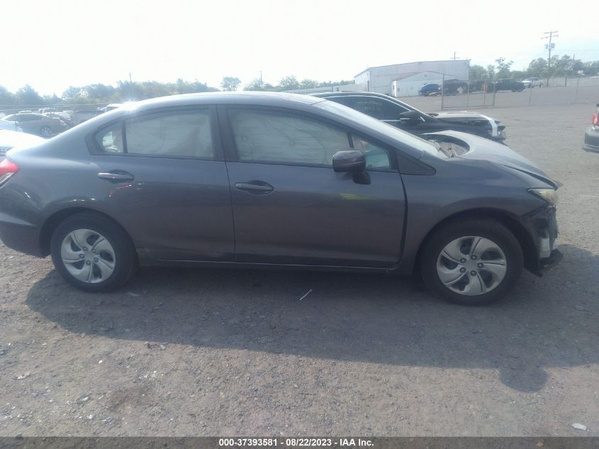 2014 HONDA CIVIC SEDAN LX - 2HGFB2F51EH501213