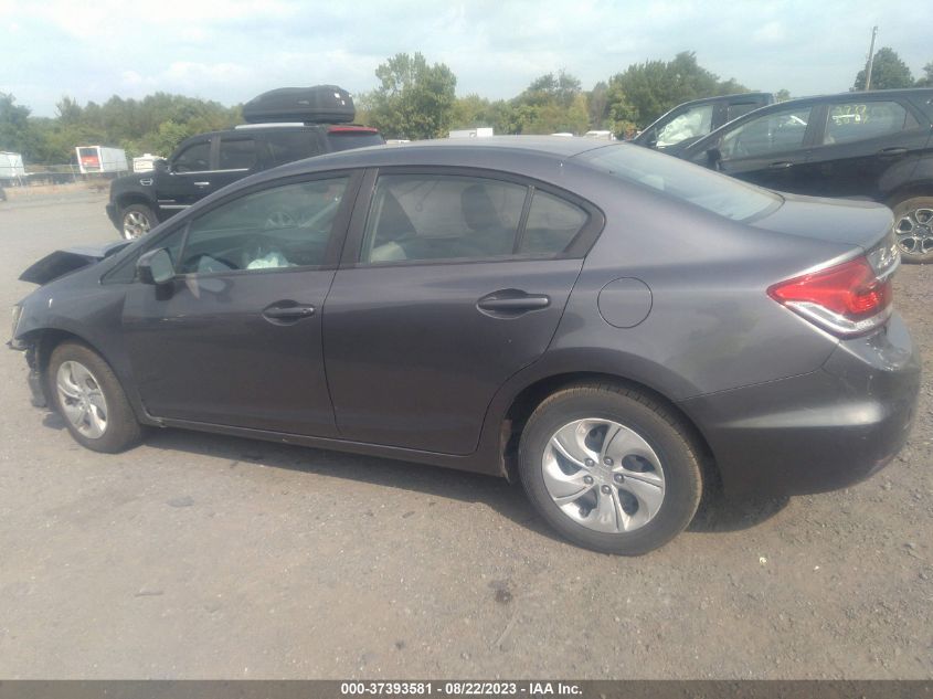 2014 HONDA CIVIC SEDAN LX - 2HGFB2F51EH501213