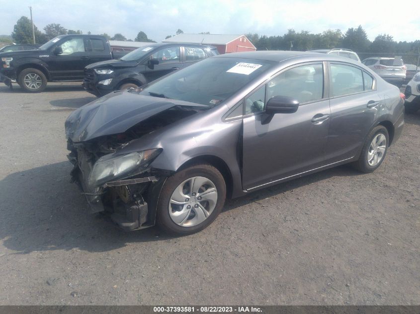 2014 HONDA CIVIC SEDAN LX - 2HGFB2F51EH501213
