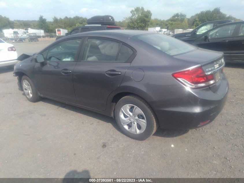 2014 HONDA CIVIC SEDAN LX - 2HGFB2F51EH501213