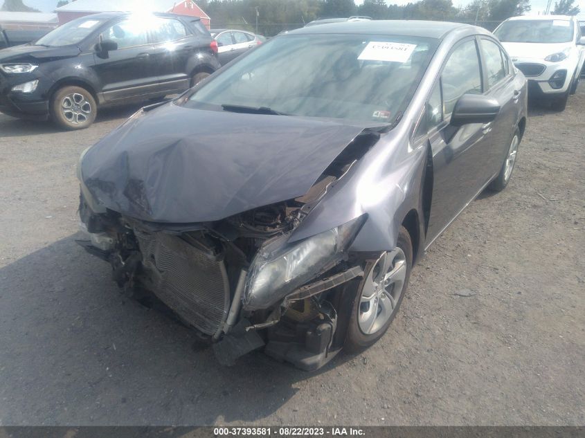 2014 HONDA CIVIC SEDAN LX - 2HGFB2F51EH501213