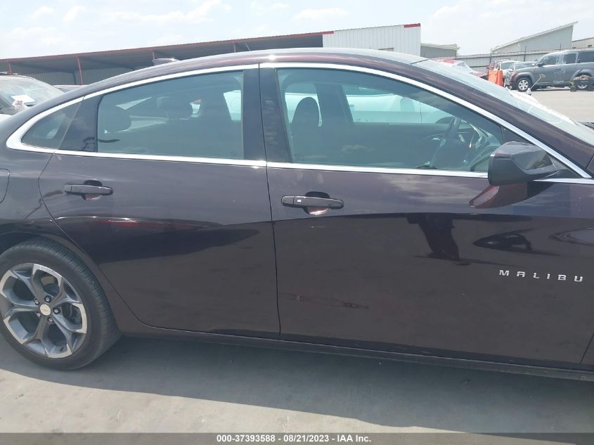 2021 CHEVROLET MALIBU LT - 1G1ZD5STXMF050349