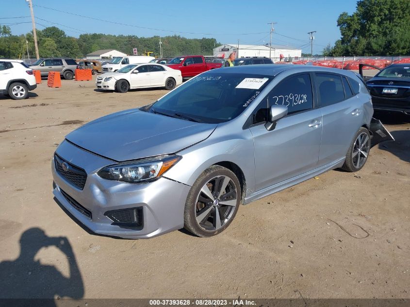 VIN 4S3GTAM63J3717616 2018 SUBARU IMPREZA SPORT