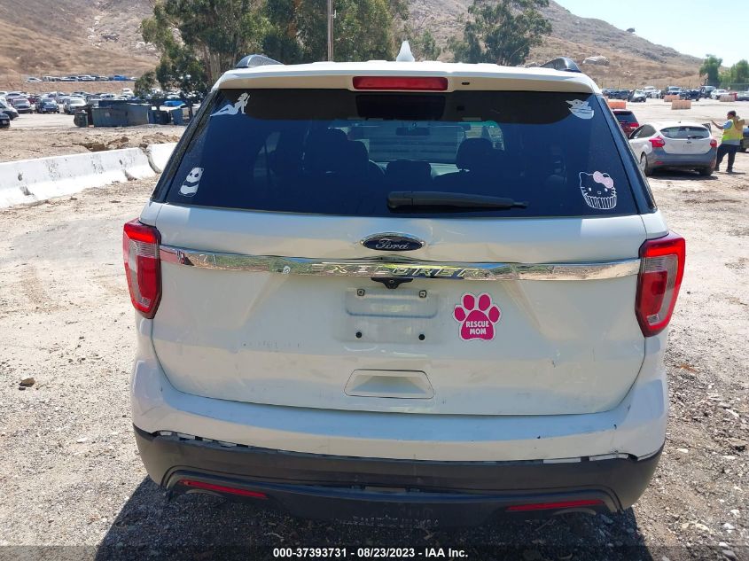 2016 FORD EXPLORER BASE - 1FM5K7B86GGA56663
