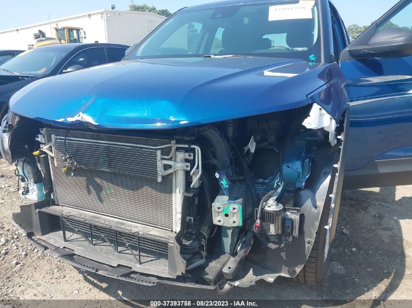 VIN KL79MMS25MB045203 2021 CHEVROLET TRAILBLAZER LS