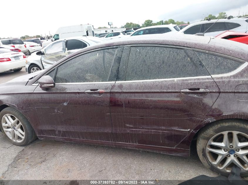 2013 FORD FUSION SE - 3FA6P0H71DR116858