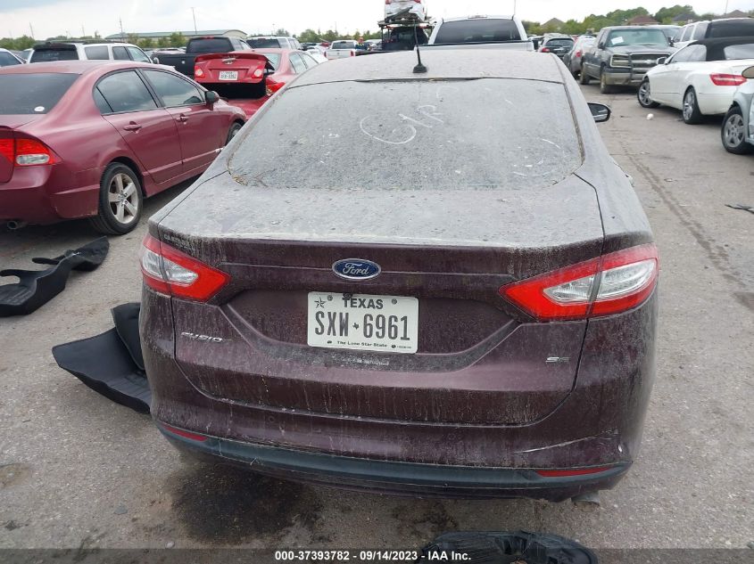 2013 FORD FUSION SE - 3FA6P0H71DR116858