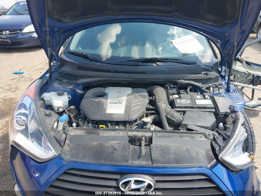 2015 HYUNDAI VELOSTER TURBO - KMHTC6AE5FU244354