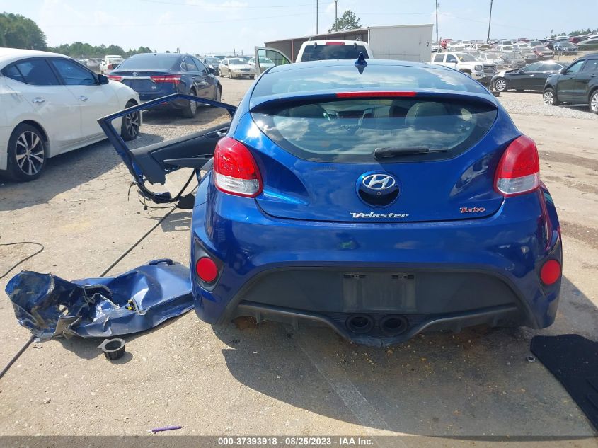 2015 HYUNDAI VELOSTER TURBO - KMHTC6AE5FU244354