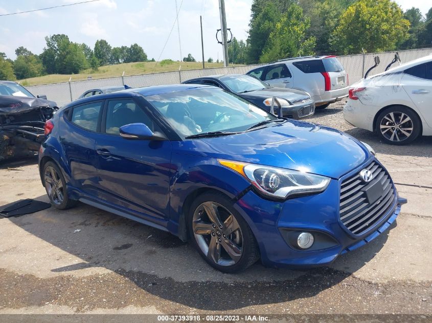 2015 HYUNDAI VELOSTER TURBO - KMHTC6AE5FU244354