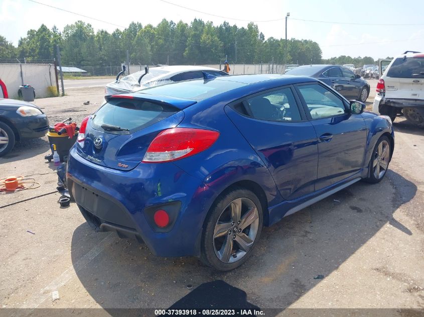 2015 HYUNDAI VELOSTER TURBO - KMHTC6AE5FU244354