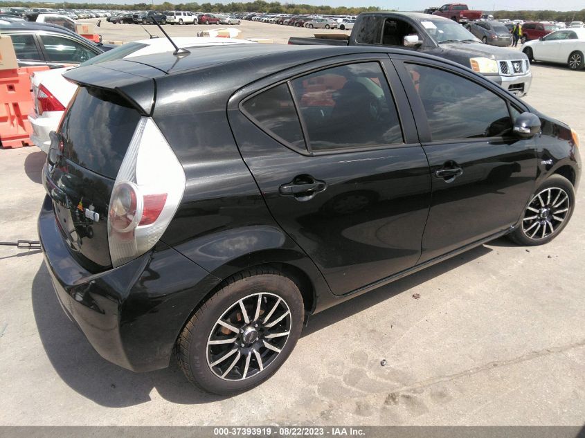 2013 TOYOTA PRIUS C ONE/TWO/THREE/FOUR - JTDKDTB34D1554583