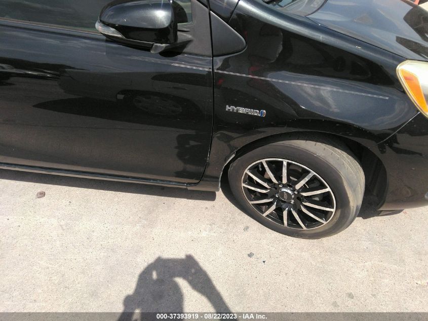 2013 TOYOTA PRIUS C ONE/TWO/THREE/FOUR - JTDKDTB34D1554583
