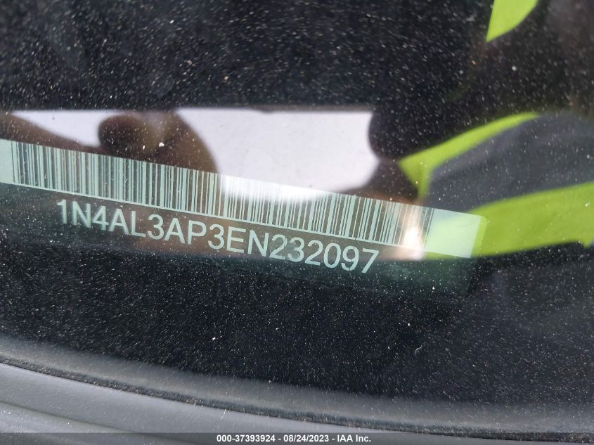 2014 NISSAN ALTIMA 2.5 SL - 1N4AL3AP3EN232097