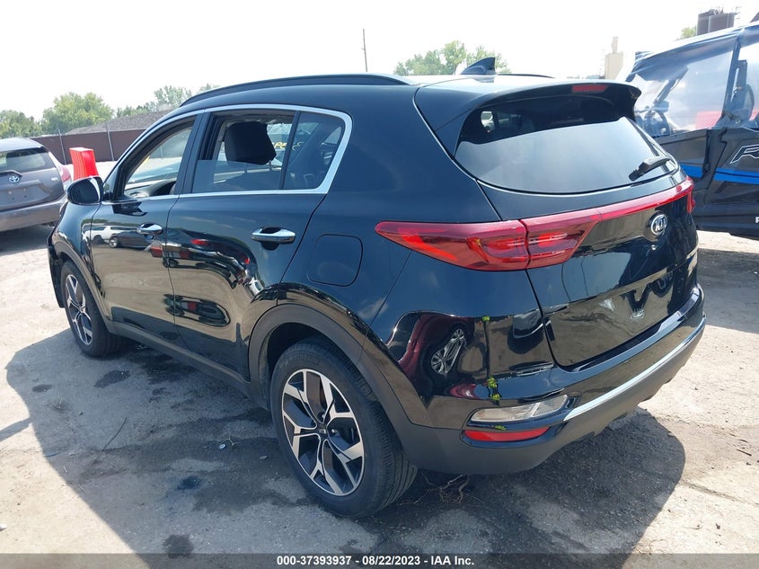 VIN KNDPN3AC3N7010207 2022 KIA SPORTAGE EX