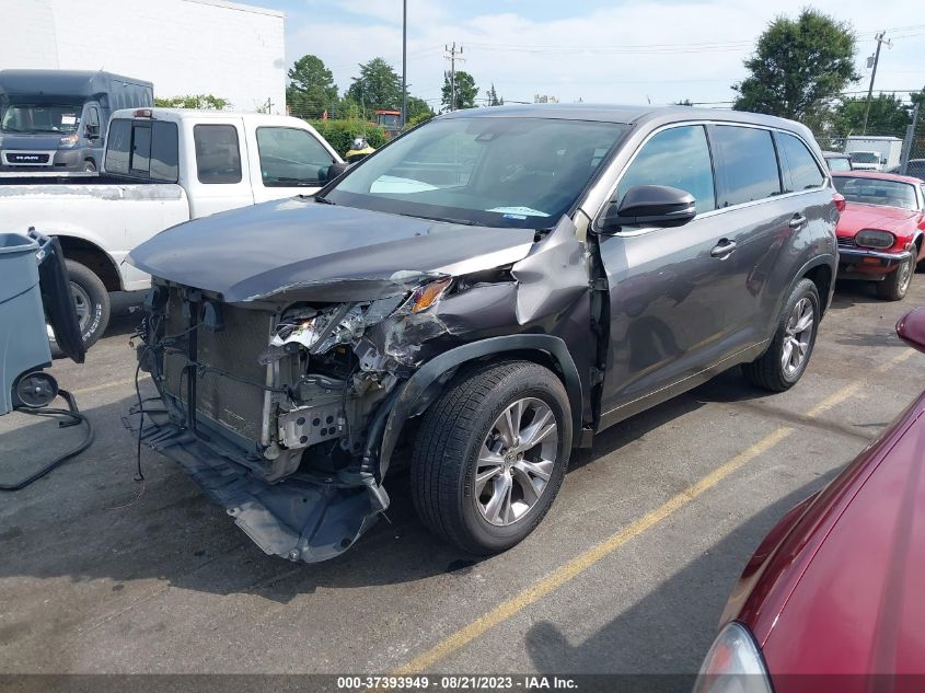 2018 TOYOTA HIGHLANDER LE - 5TDZARFH0JS035755