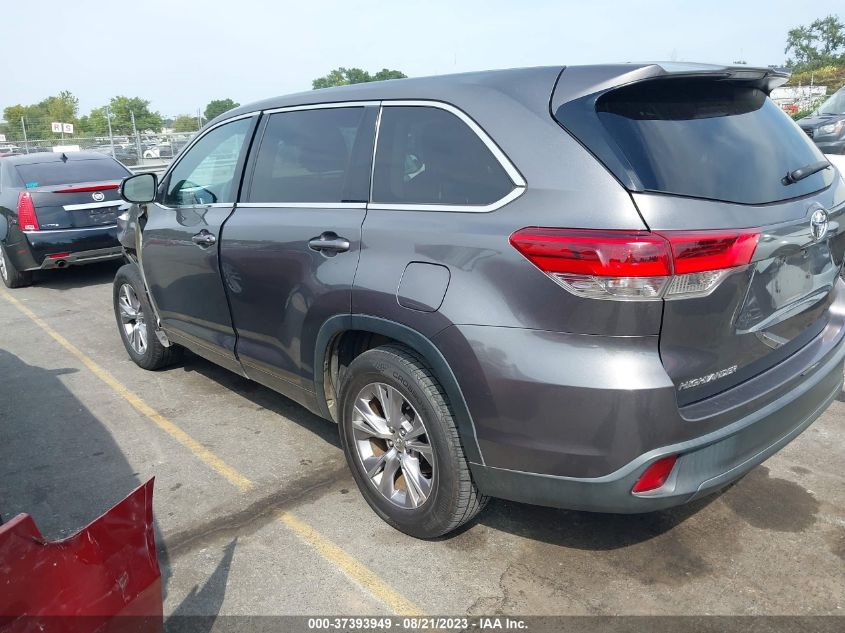2018 TOYOTA HIGHLANDER LE - 5TDZARFH0JS035755