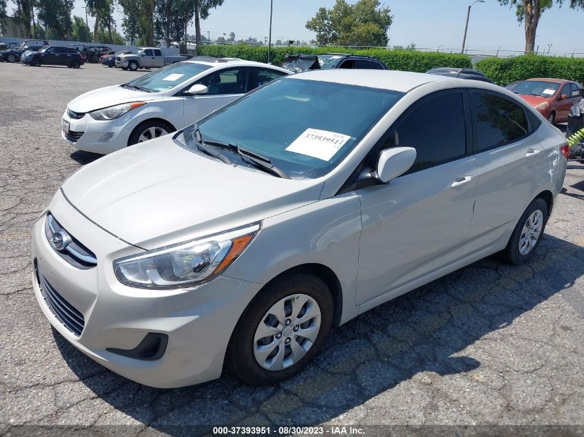2016 HYUNDAI ACCENT SE - KMHCT4AE2GU949697
