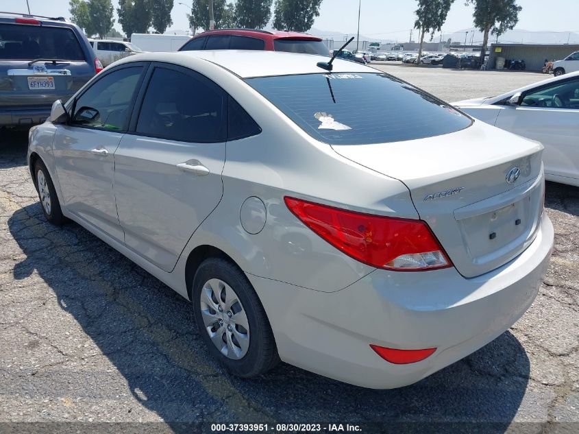 2016 HYUNDAI ACCENT SE - KMHCT4AE2GU949697