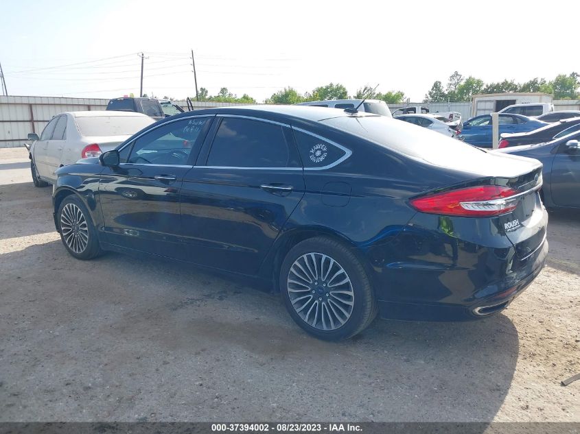 2017 FORD FUSION SE - 3FA6P0T95HR371625