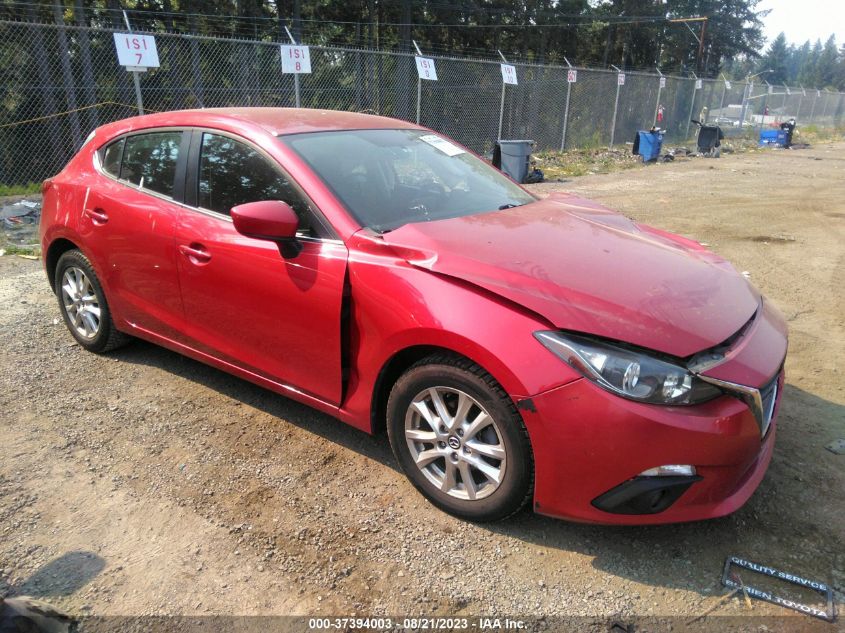 2015 MAZDA MAZDA3 I TOURING - 3MZBM1L77FM211744