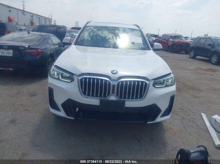 2022 BMW X3 XDRIVE30I - WBX57DP07NN174966