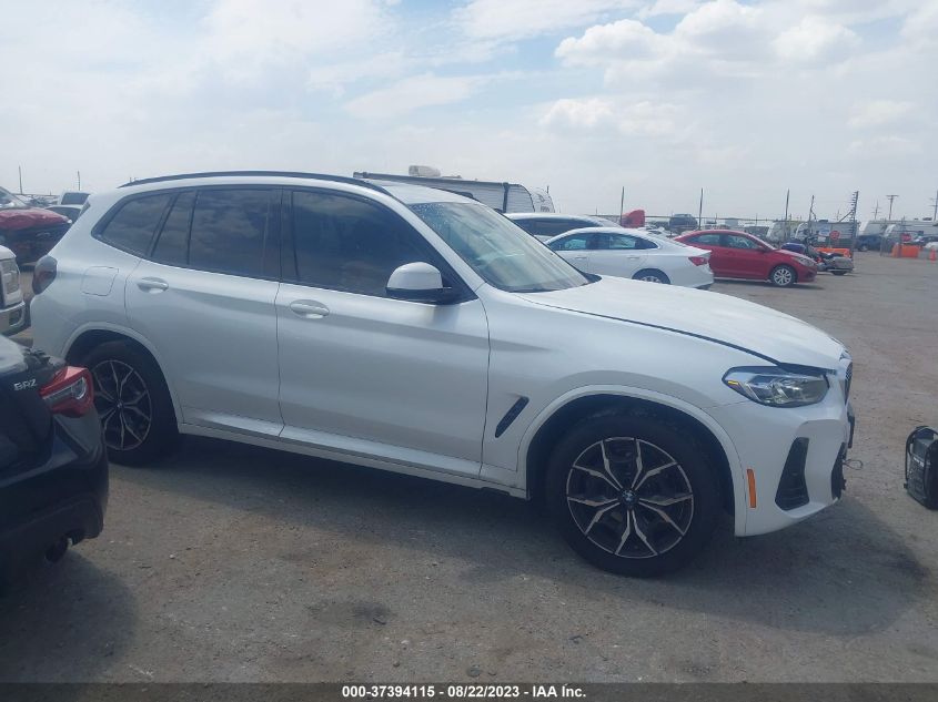 2022 BMW X3 XDRIVE30I - WBX57DP07NN174966