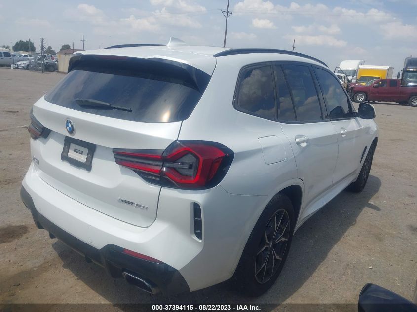 2022 BMW X3 XDRIVE30I - WBX57DP07NN174966