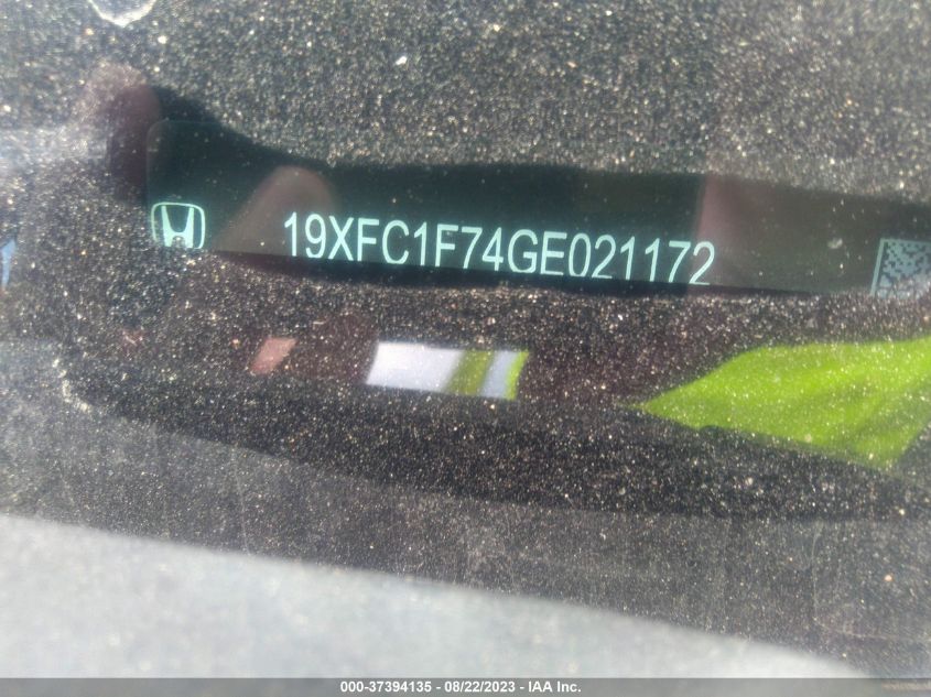 2016 HONDA CIVIC SEDAN EX-L - 19XFC1F74GE021172