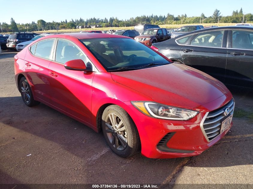 2018 HYUNDAI ELANTRA SEL - 5NPD84LF8JH367685