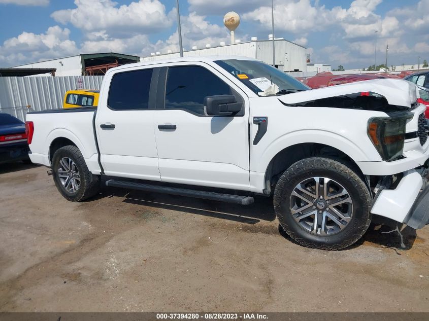 VIN 1FTEW1CP3MFA25125 2021 FORD F-150 XL/XLT/LARIAT