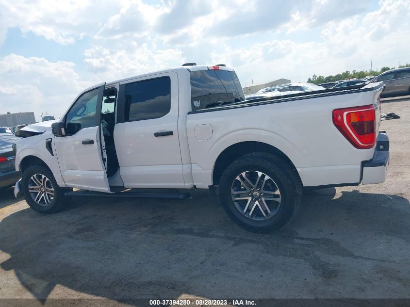 VIN 1FTEW1CP3MFA25125 2021 FORD F-150 XL/XLT/LARIAT