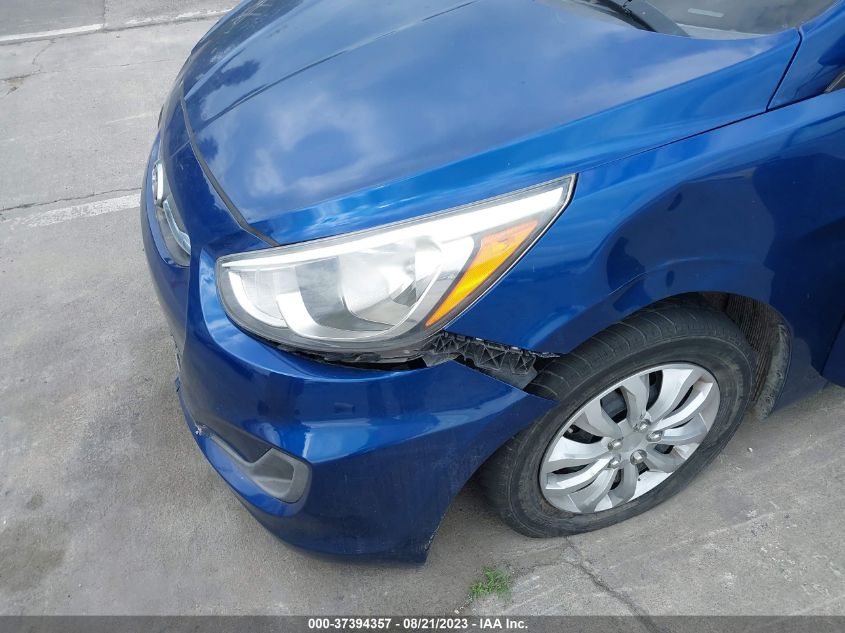 2015 HYUNDAI ACCENT GLS - KMHCT4AE1FU835415