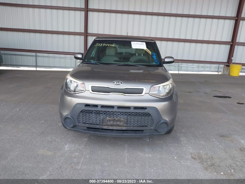 2014 KIA SOUL BASE - KNDJN2A26E7093445