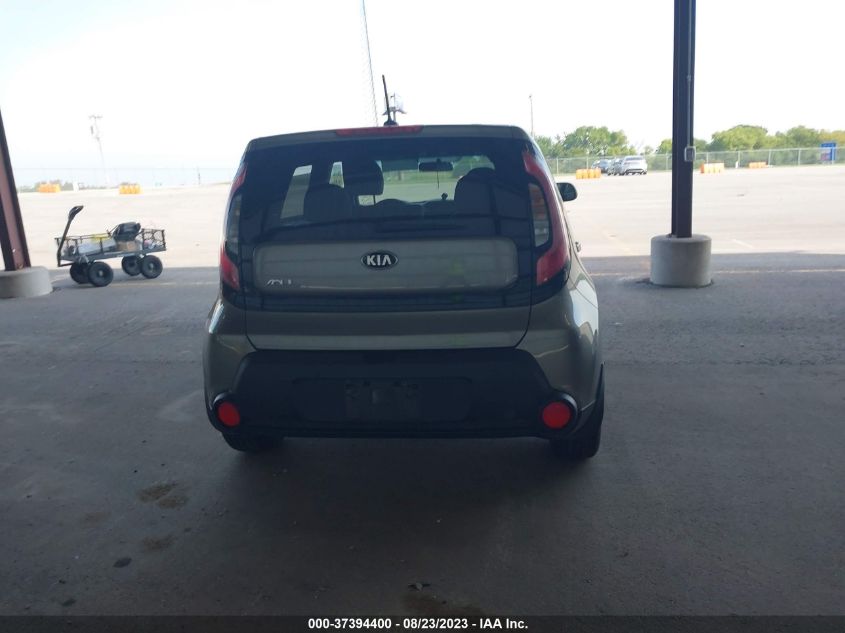 2014 KIA SOUL BASE - KNDJN2A26E7093445