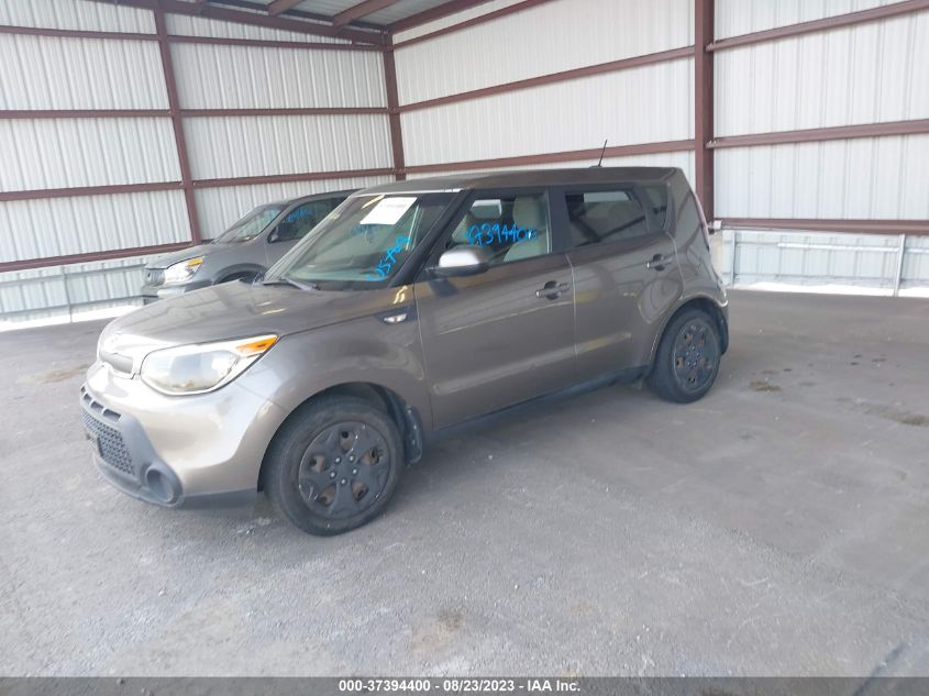2014 KIA SOUL BASE - KNDJN2A26E7093445