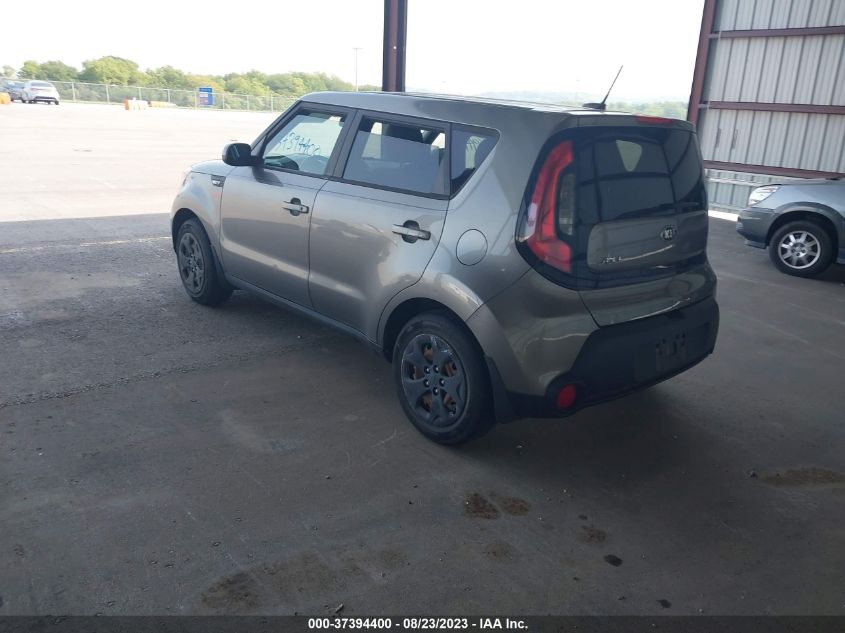 2014 KIA SOUL BASE - KNDJN2A26E7093445