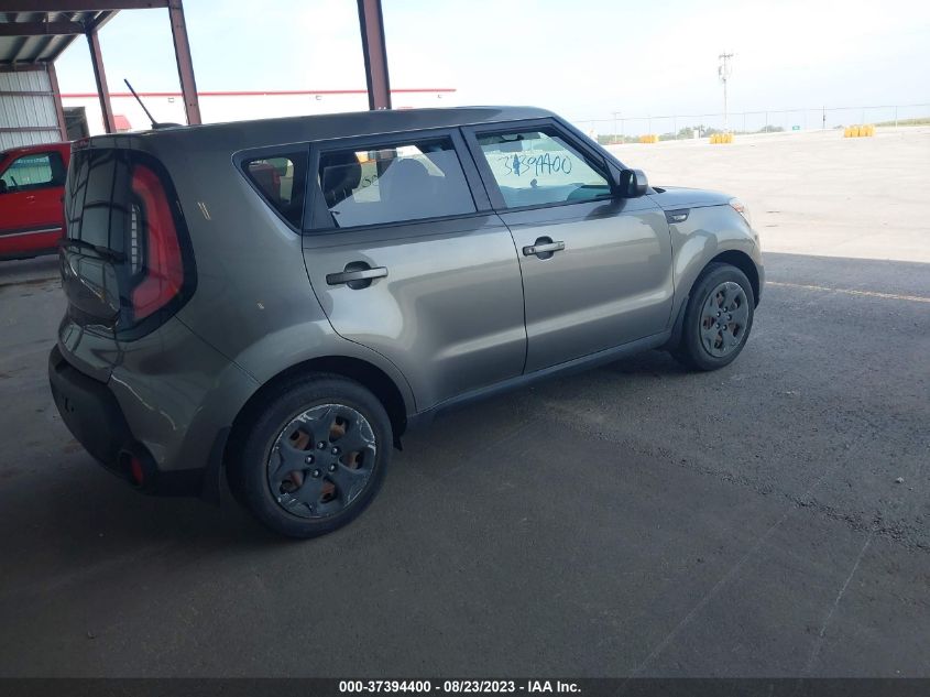 2014 KIA SOUL BASE - KNDJN2A26E7093445