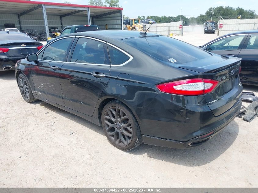 2014 FORD FUSION TITANIUM - 3FA6P0K93ER283539