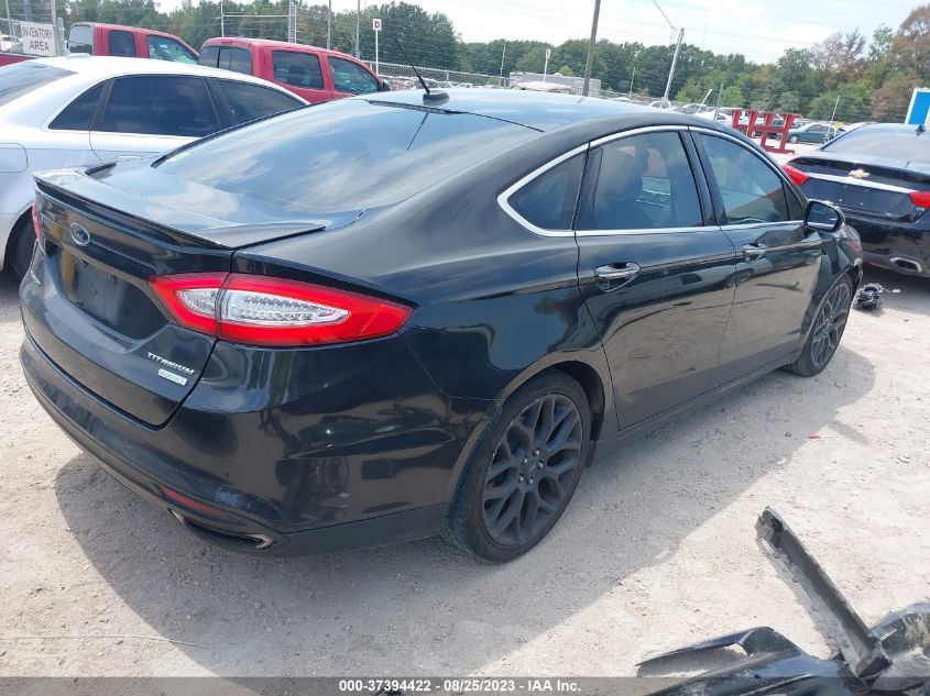 2014 FORD FUSION TITANIUM - 3FA6P0K93ER283539