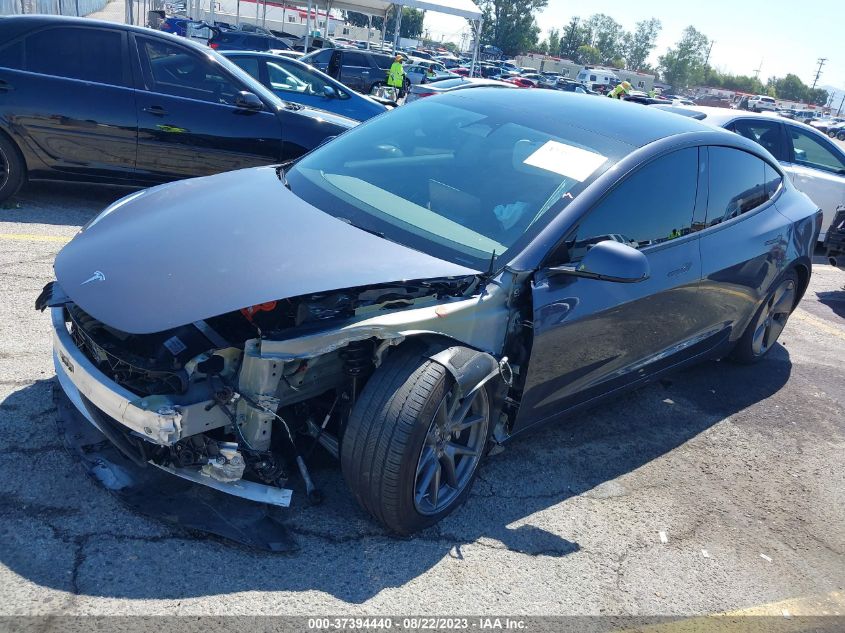 2022 TESLA MODEL 3 LONG RANGE - 5YJ3E1EB8NF275445