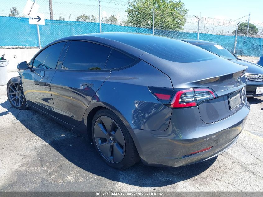 2022 TESLA MODEL 3 LONG RANGE - 5YJ3E1EB8NF275445