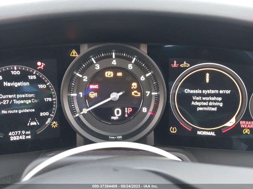 2020 PORSCHE 911 CARRERA - WP0CB2A90LS262433