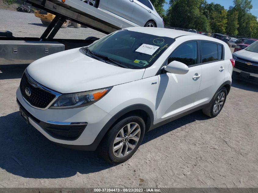 2016 KIA SPORTAGE LX - KNDPBCAC0G7870240